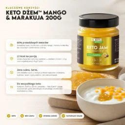 Keto Dżem™ Mango & Marakuja 200g
