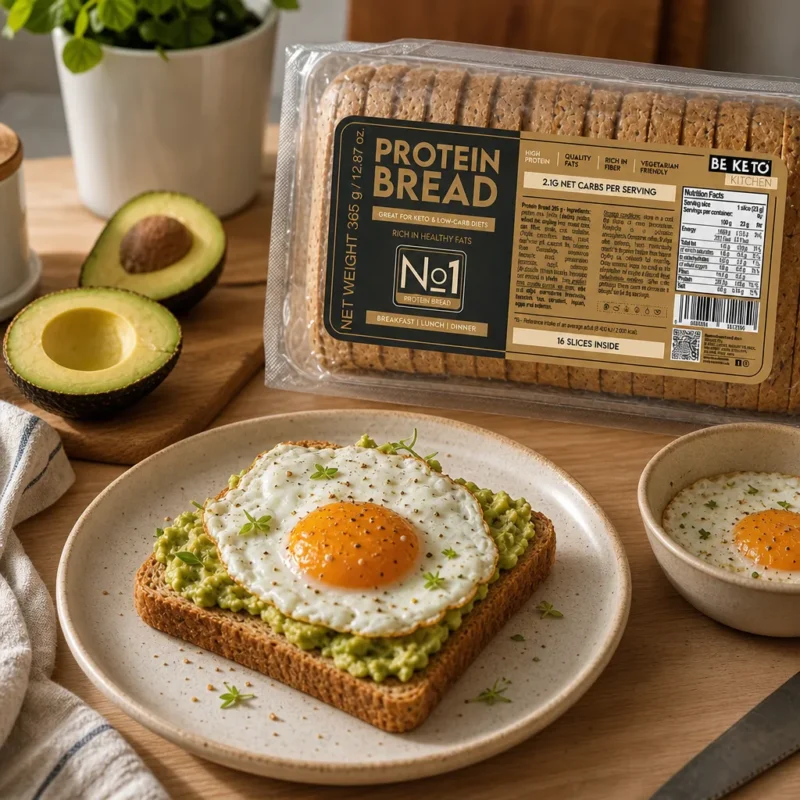Keto Chleb Tostowy Wysokobiałkowy 365g – Lifestyle 2 Keto Chleb Tostowy Wysokobiałkowy 365g
