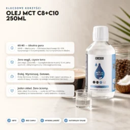Olej MCT C8+C10 250ml – Benefit Olej MCT C8+C10 250ml