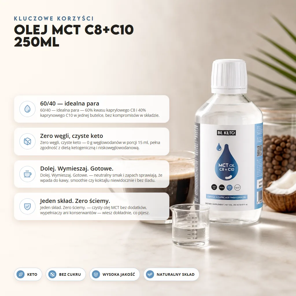 Olej MCT C8+C10 250ml