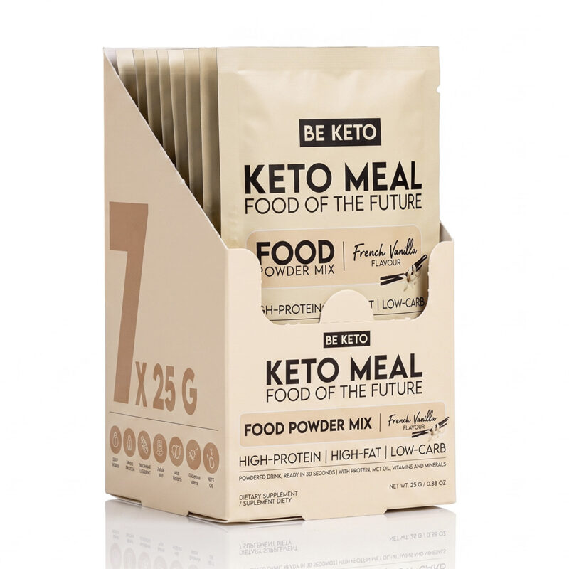 Keto Meal Saszetki - Box v4 (vanilla) Keto Meal – Francuska Wanilia