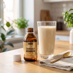 MEGA Omega 3 Wegańska – Olej z Alg – Cytrynowy 150ml